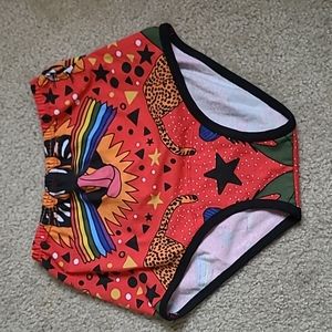 Nooworks High Rise Underwear Tiger Pride Print